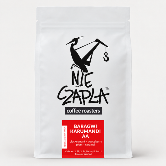 Baragwi Karumandi AA — front packaging with English label