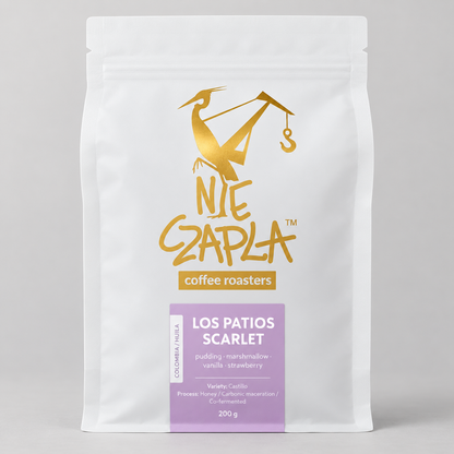 LOS PATIOS SCARLET – front packaging with English label